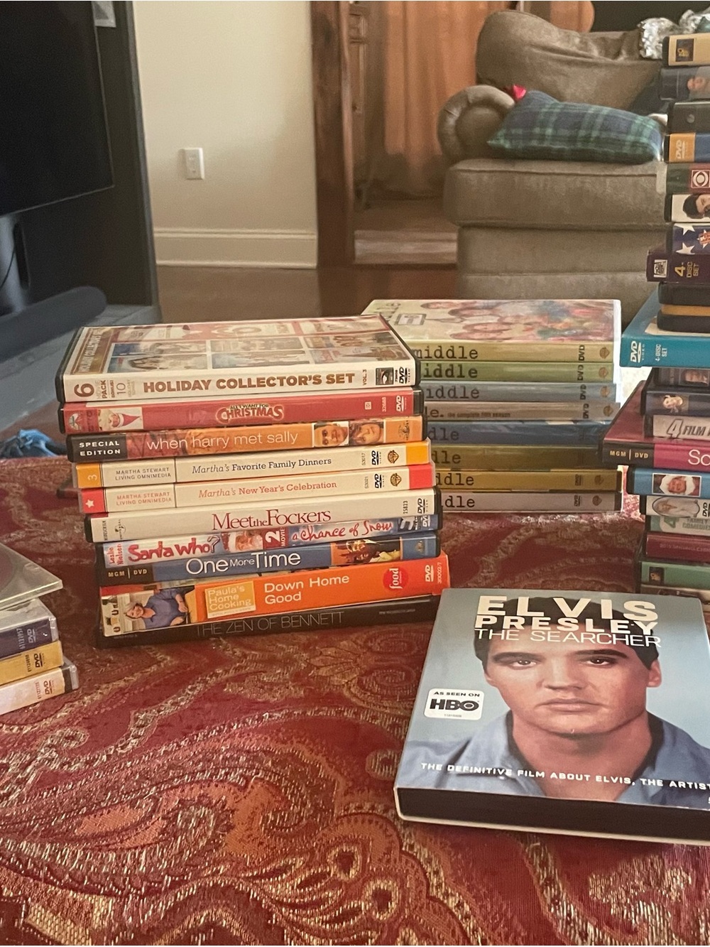 Multiple DVDs